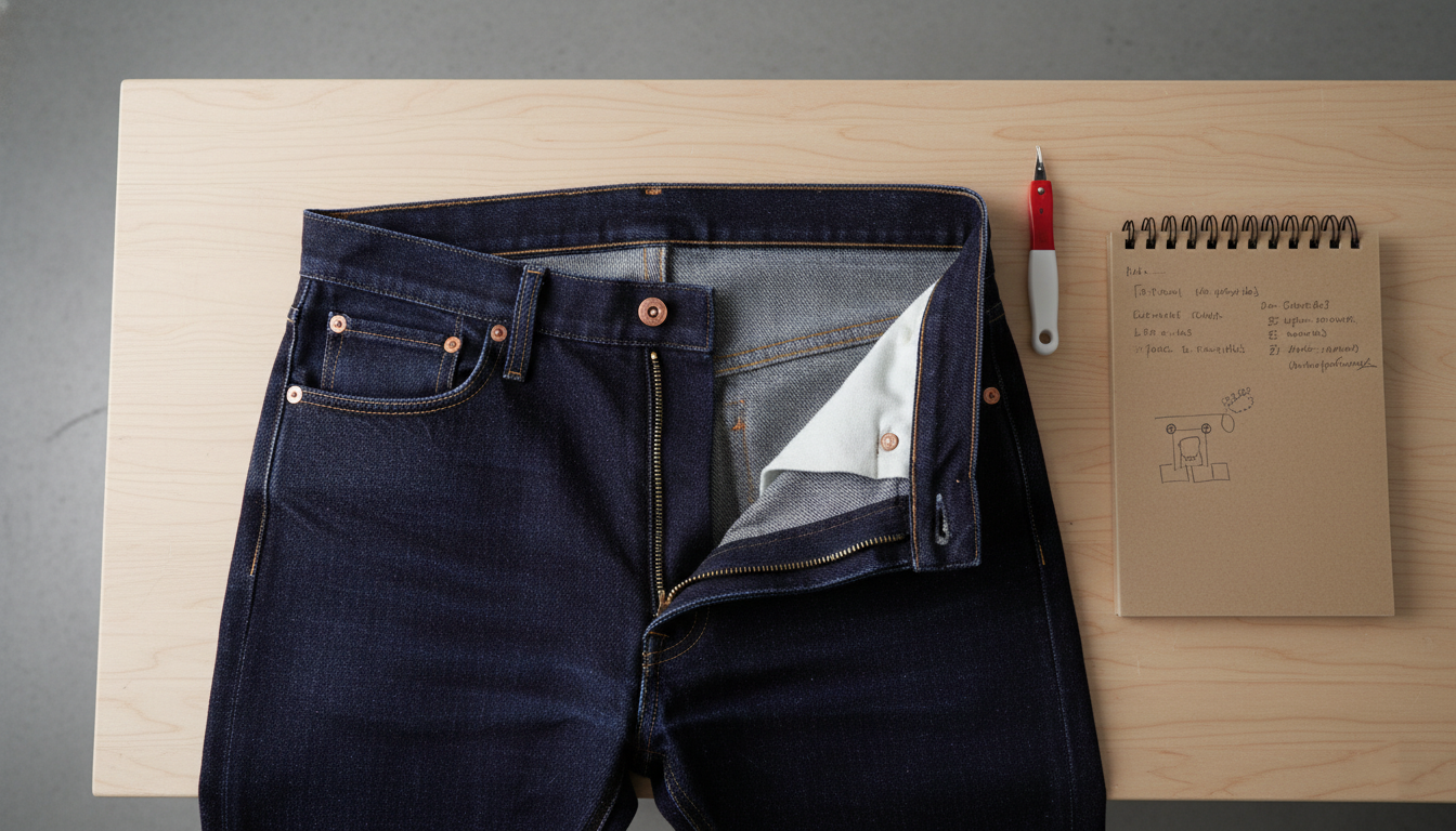 I Took Apart a $320 Pair of Japanese Jeans. Here's What I Found.