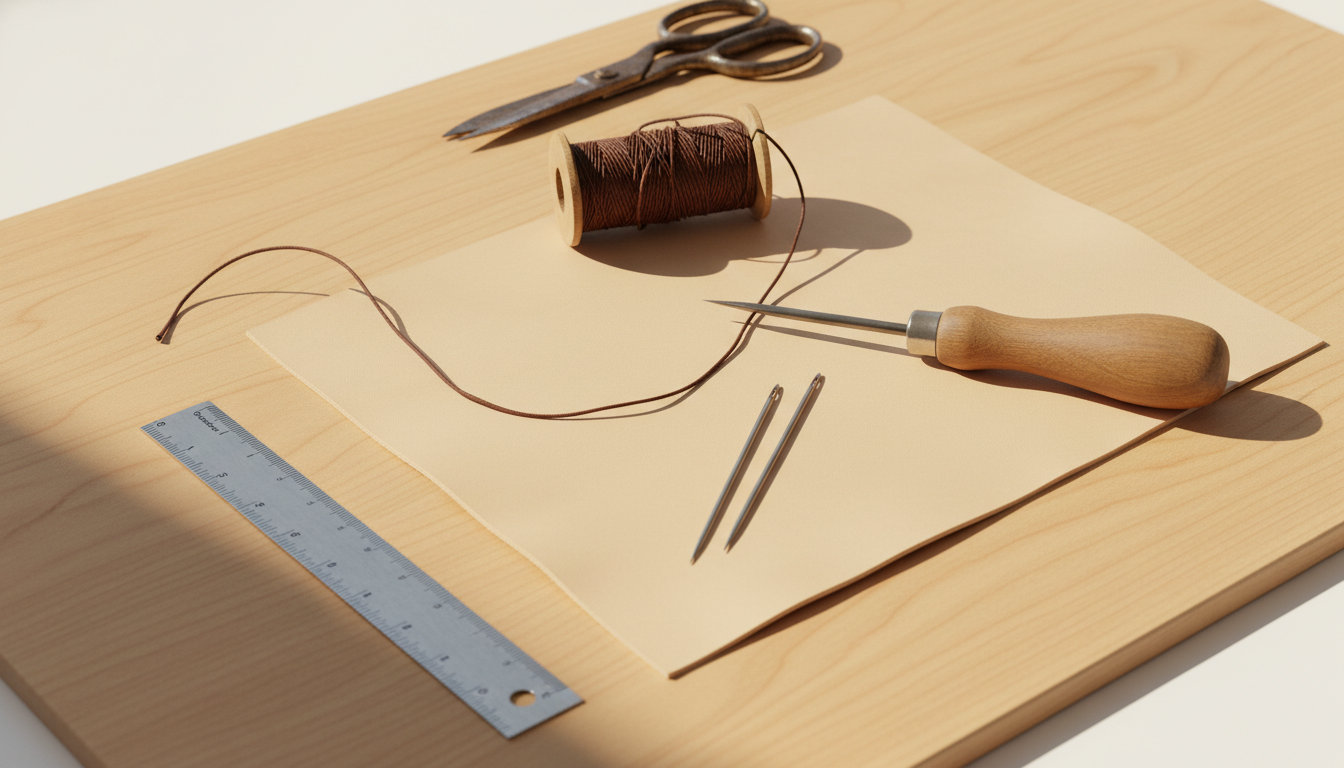 How to Sew a Leather Wallet by Hand