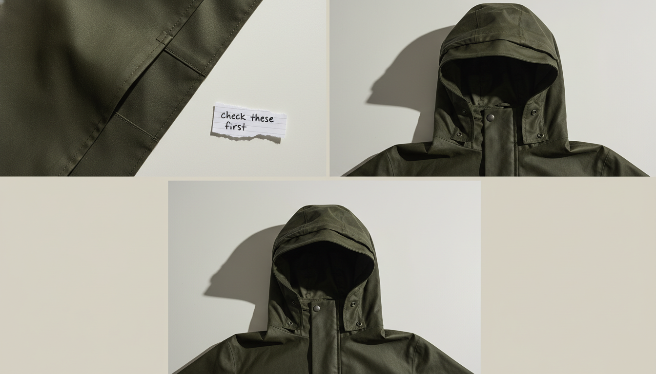 It Rained in Portland. This Waterproof Coat Really Is Waterproof.