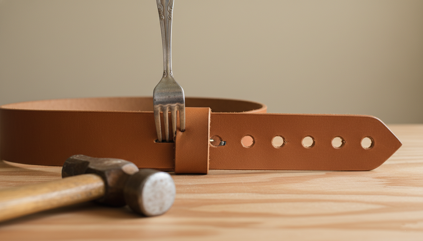 Make a Belt in the Afternoon: No Special Tools Required