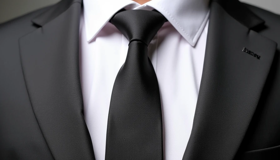 The Men's Black Tie That Does Everything Right — Without Costing a Fortune