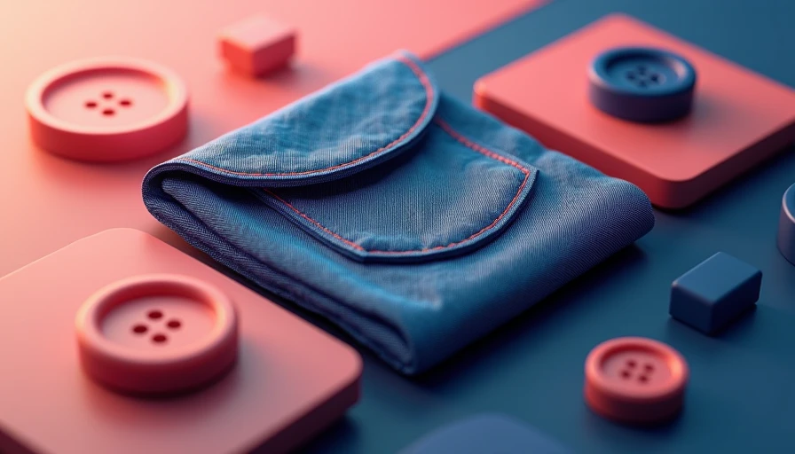 Illustration for black jeans and denim jacket