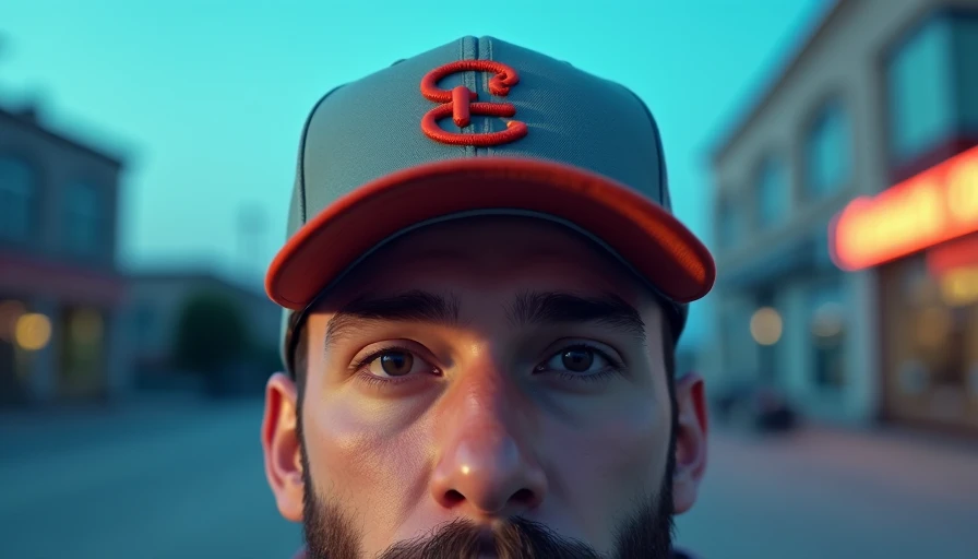 Visual context for vintage baseball caps