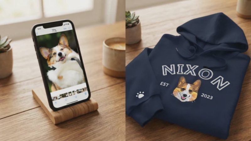 Custom Pet Sweatshirts: The Ultimate Guide to Embroidered Pet Portrait Apparel
