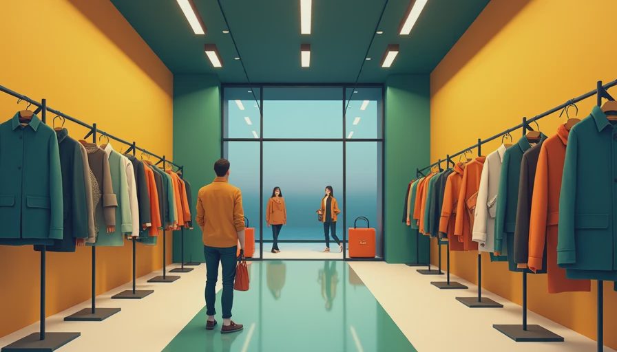 Visual context for japanese outerwear brands